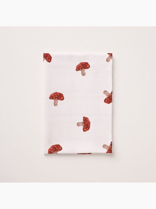 Mantel navideño impermeable con estampado de setas - gamusi. - Kiabi Mantel navideño impermeable con estampado de setas - gamusi. - Kiabi