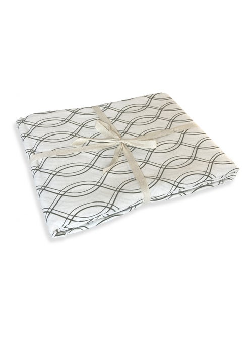 Mantel rectangular antimanchas, repelente al agua y geométrico - Kiabi Mantel rectangular antimanchas, repelente al agua y geométrico - Kiabi
