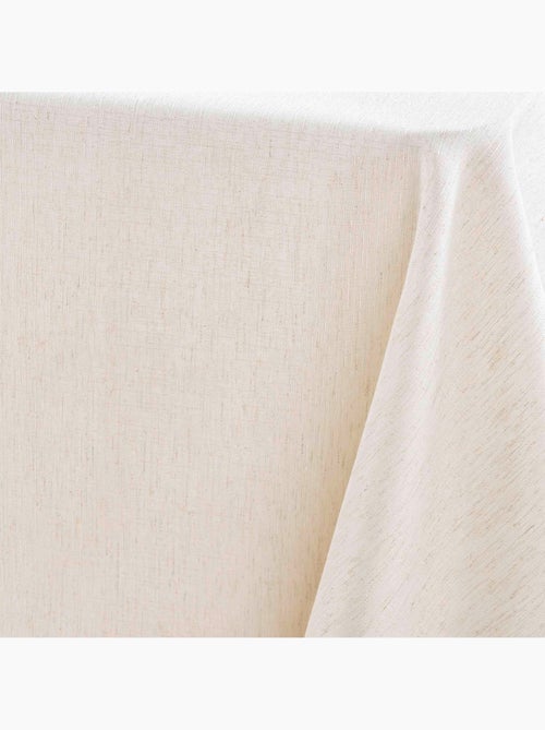 Mantel rectangular de polilina con acabado de dobladillo - Kiabi