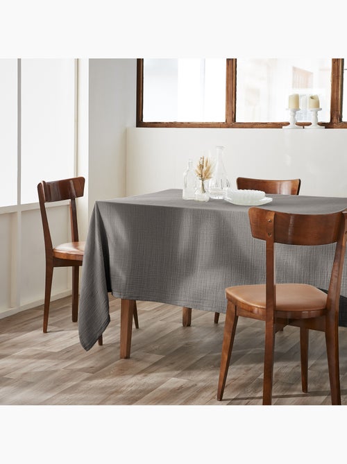 Mantel rectangular – doble gasa de algodón – gaïa - Kiabi Mantel rectangular – doble gasa de algodón – gaïa - Kiabi