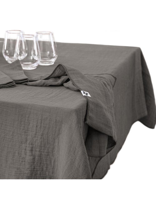 Mantel rectangular – doble gasa de algodón – gaïa - Kiabi Mantel rectangular – doble gasa de algodón – gaïa - Kiabi