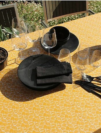 Mantel rectangular plastificado 100% algodón