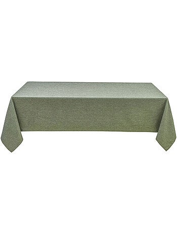 Mantel rectangular, recubierto y antimanchas