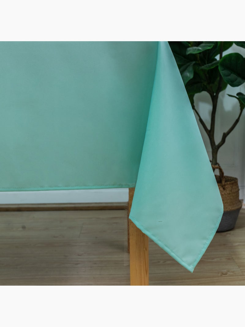 Mantel rectangular, recubierto y antimanchas Verde - Kiabi