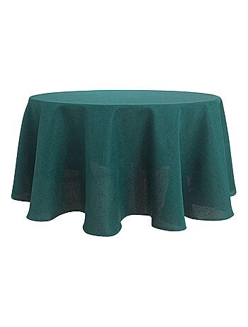 Mantel redondo antiarrugas y antimanchas