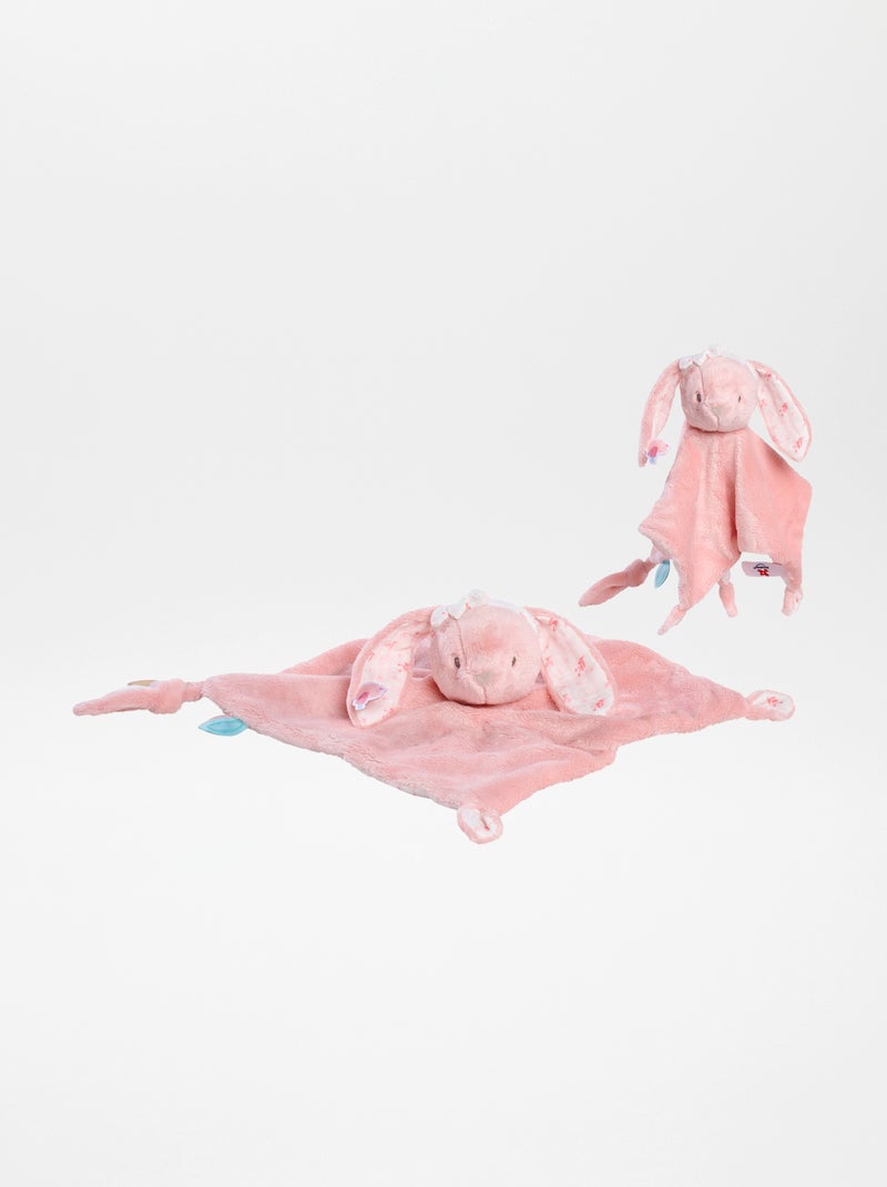 Mantita de conejo ROSA - Kiabi