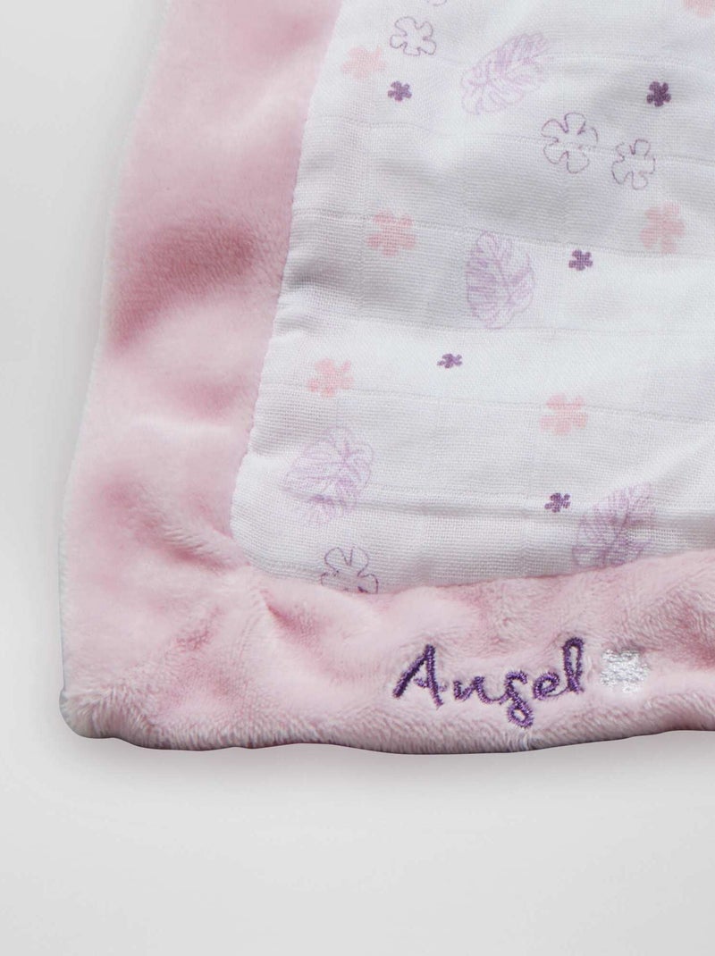 Mantita pañuelo 'Stitch angel' ROSA - Kiabi