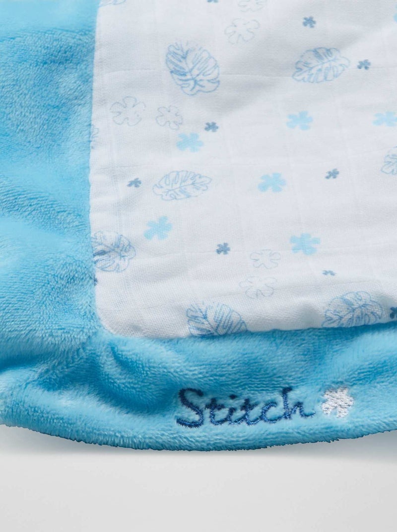 Mantita pañuelo 'Stitch' AZUL - Kiabi