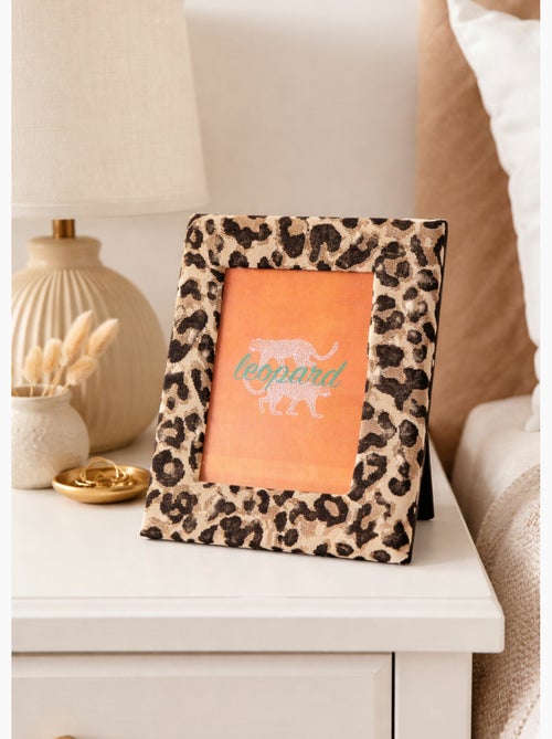 Marco de fotos con estampado de leopardo - Afibel - Kiabi