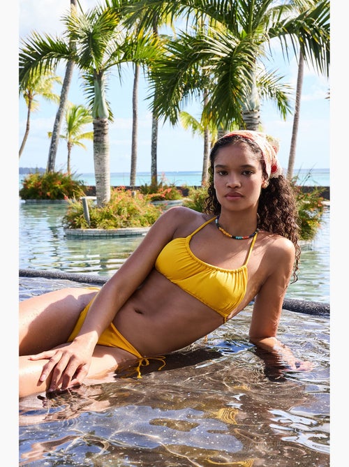 Marıgold top de bikini bandeau de corte minimalista penti - Kiabi Marıgold top de bikini bandeau de corte minimalista penti - Kiabi