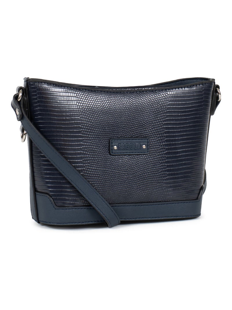 MARIA - Bolso bandolera Azul marino - Kiabi
