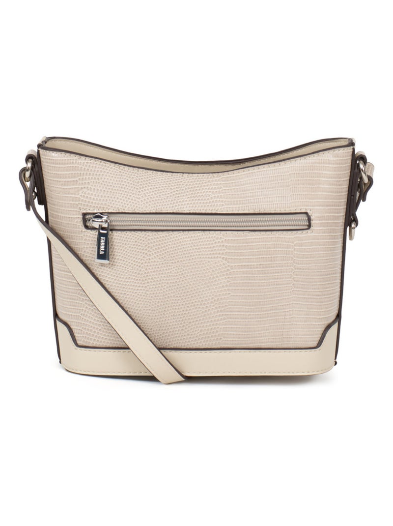 MARIA - Bolso bandolera Gris medio - Kiabi