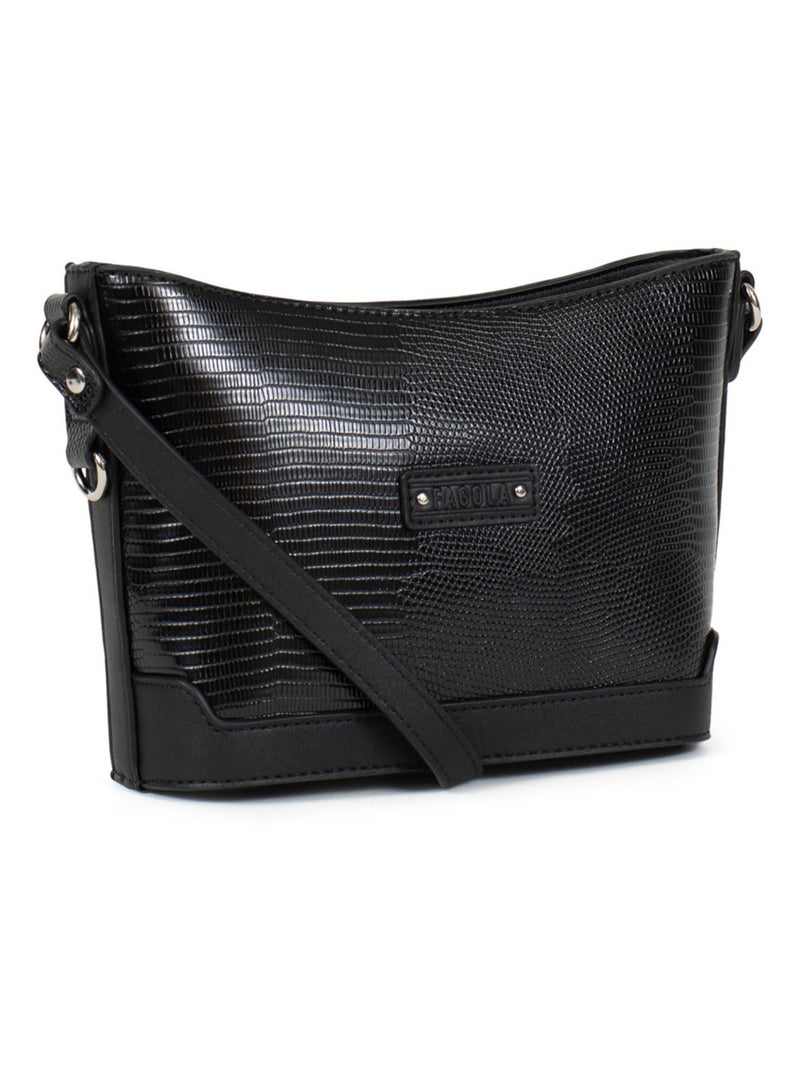 MARIA - Bolso bandolera Negro - Kiabi