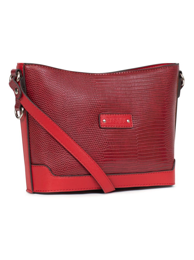 MARIA - Bolso bandolera Rojo carmín - Kiabi