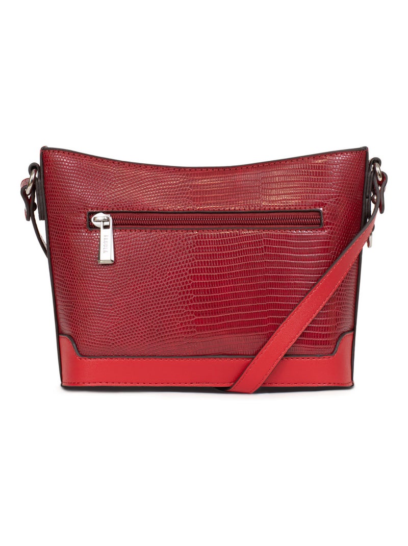 MARIA - Bolso bandolera Rojo carmín - Kiabi