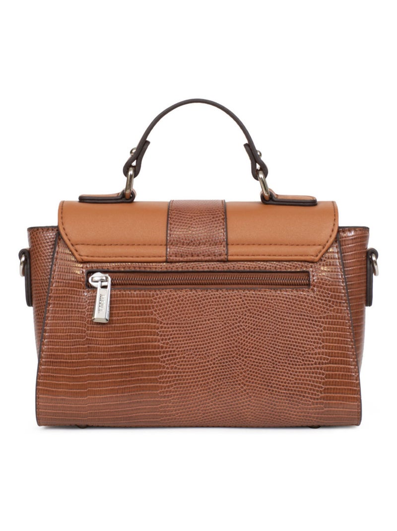 MARIA - Bolso con 1 asa Cognac - Kiabi
