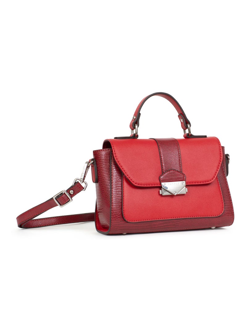 MARIA - Bolso con 1 asa Rojo carmín - Kiabi