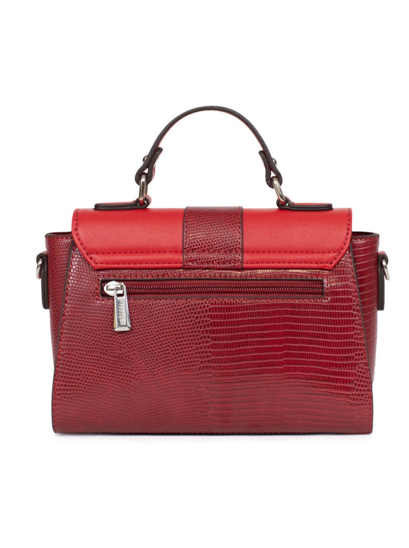 MARIA - Bolso con 1 asa Rojo carmín - Kiabi