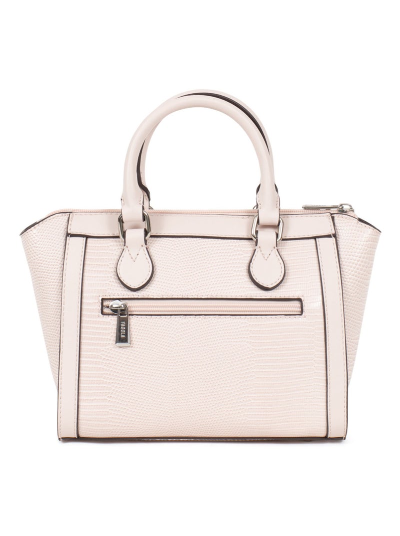 MARIA - Bolso con 2 asas Rosa pálido - Kiabi