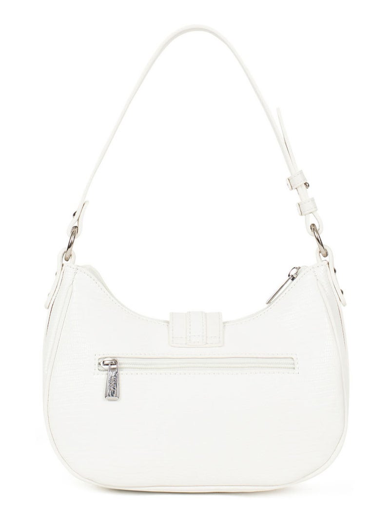 MARIA - Bolso de hombro con 1 asa Blanco - Kiabi