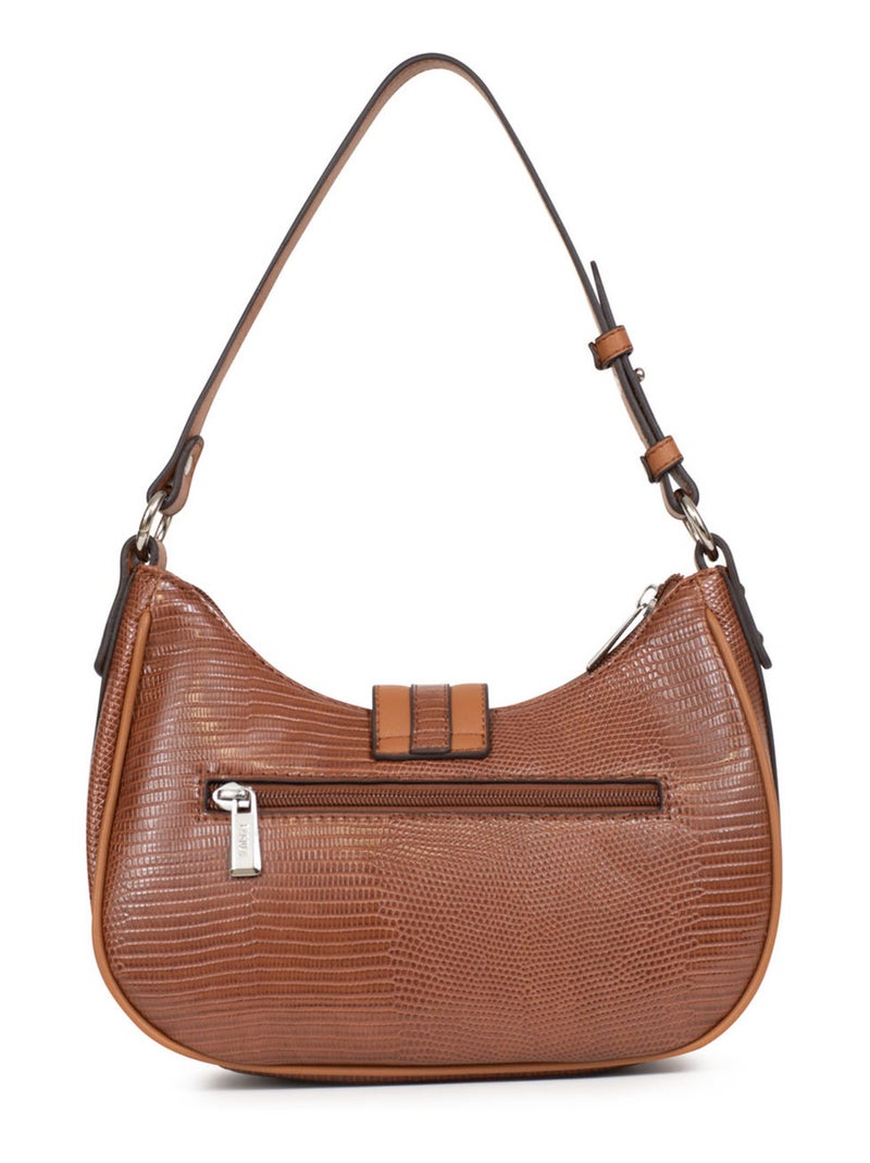 MARIA - Bolso de hombro con 1 asa Cognac - Kiabi