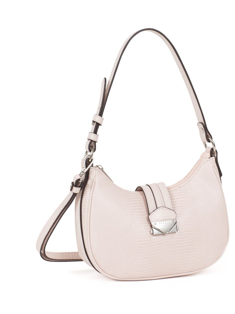 MARIA - Bolso de hombro con 1 asa Rosa pálido - Kiabi