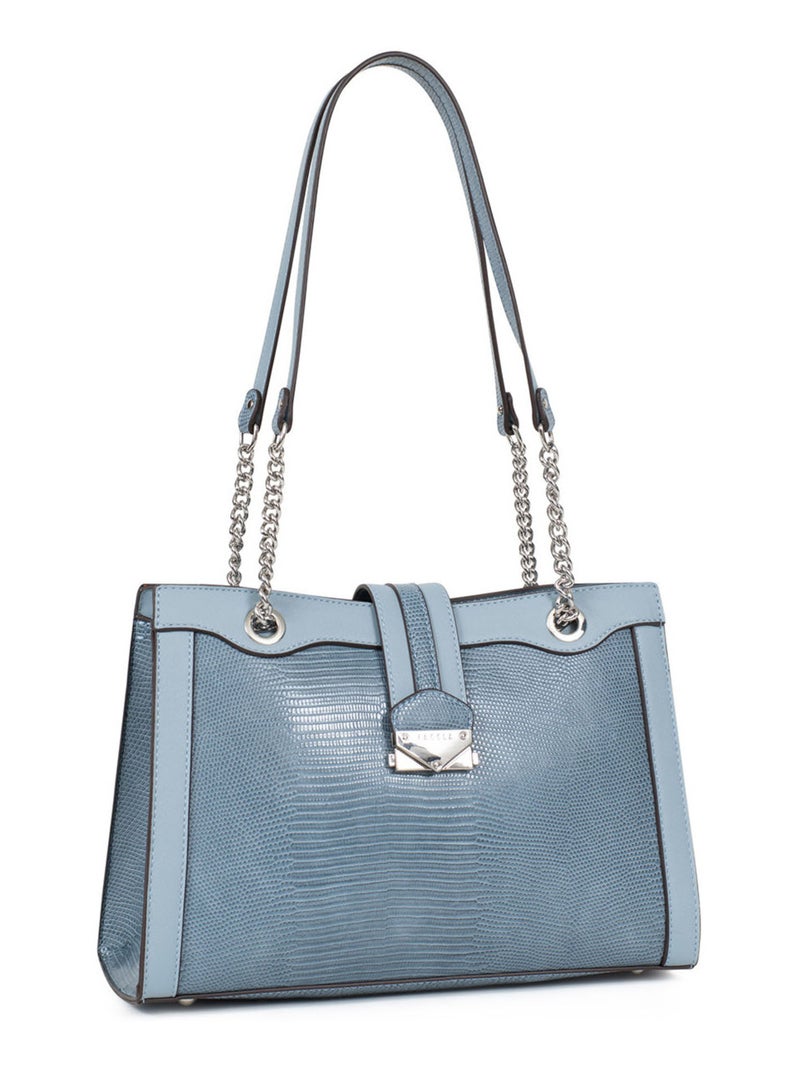 MARIA - Bolso de hombro con 2 asas Azul claro - Kiabi