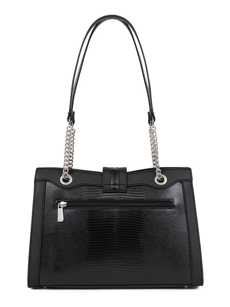 MARIA - Bolso de hombro con 2 asas Negro - Kiabi