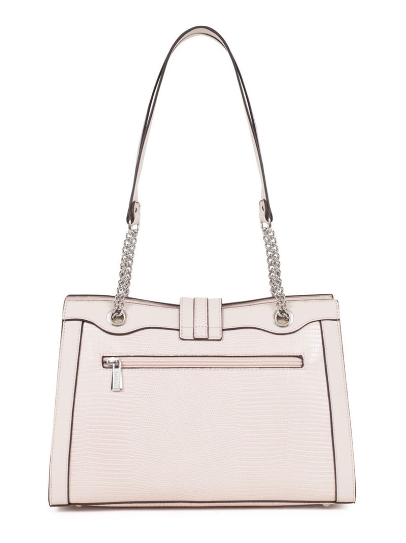 MARIA - Bolso de hombro con 2 asas Rosa pálido - Kiabi