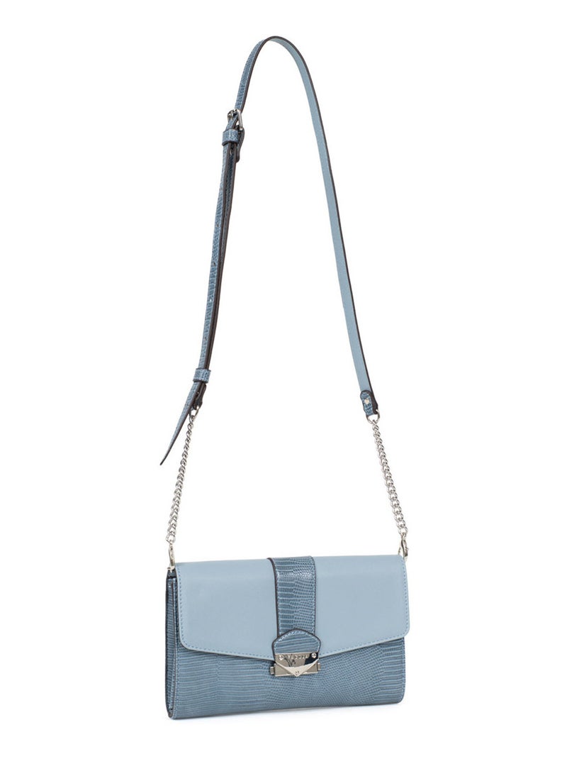 MARIA - Clutch de noche Azul claro - Kiabi