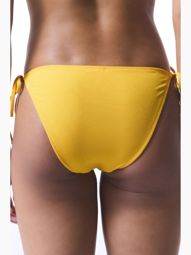 Marigold braga de bikini de corte minimalista penti Amarillo limón - Kiabi