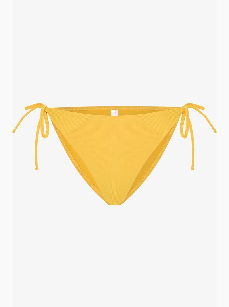 Marigold braga de bikini de corte minimalista penti Amarillo limón - Kiabi