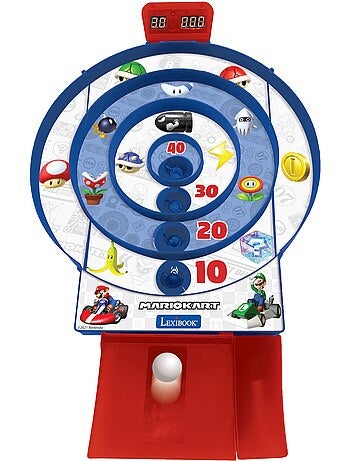 Mario Kart Target Shoot Juego electr?nico con pantalla LCD y 2 bolas