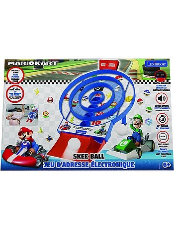 Mario Kart Target Shoot Juego electr?nico con pantalla LCD y 2 bolas