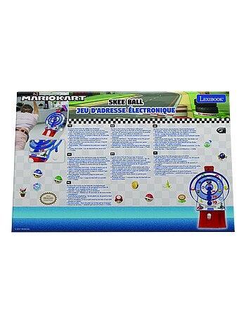 Mario Kart Target Shoot Juego electr?nico con pantalla LCD y 2 bolas
