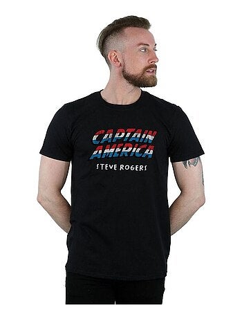 Marvel - Camiseta AKA Steve Rogers de Capitán América para Hombre