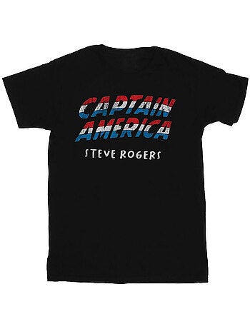 Marvel - Camiseta AKA Steve Rogers de Capitán América para Hombre