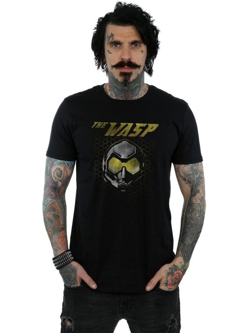 Marvel - Camiseta de Hope Van Dyne Hexágono para Hombre Negro - Kiabi