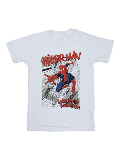 Marvel - Camiseta de Spiderman Ciudad para Hombre - Kiabi