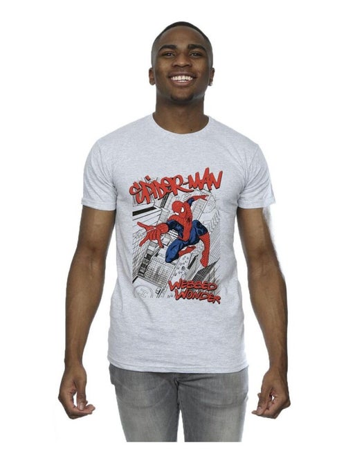 Marvel - Camiseta de Spiderman Ciudad para Hombre - Kiabi