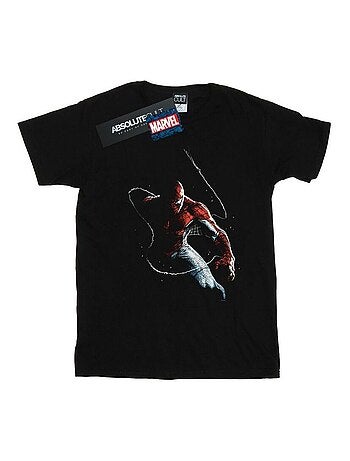 Marvel - Camiseta de Spiderman Pintar para Hombre