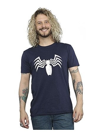Marvel - Camiseta de Venom Emblema para Hombre
