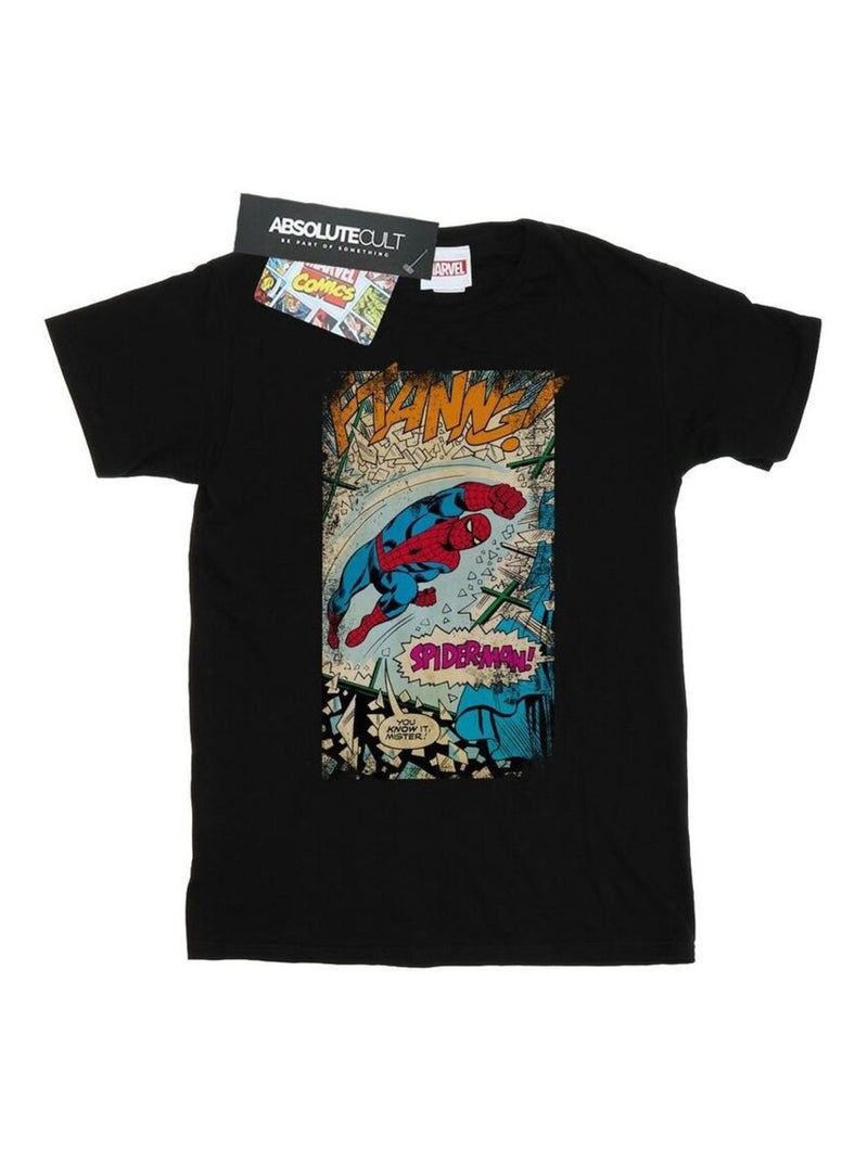 Marvel - Camiseta Ftanng de Spiderman para Hombre Negro - Kiabi