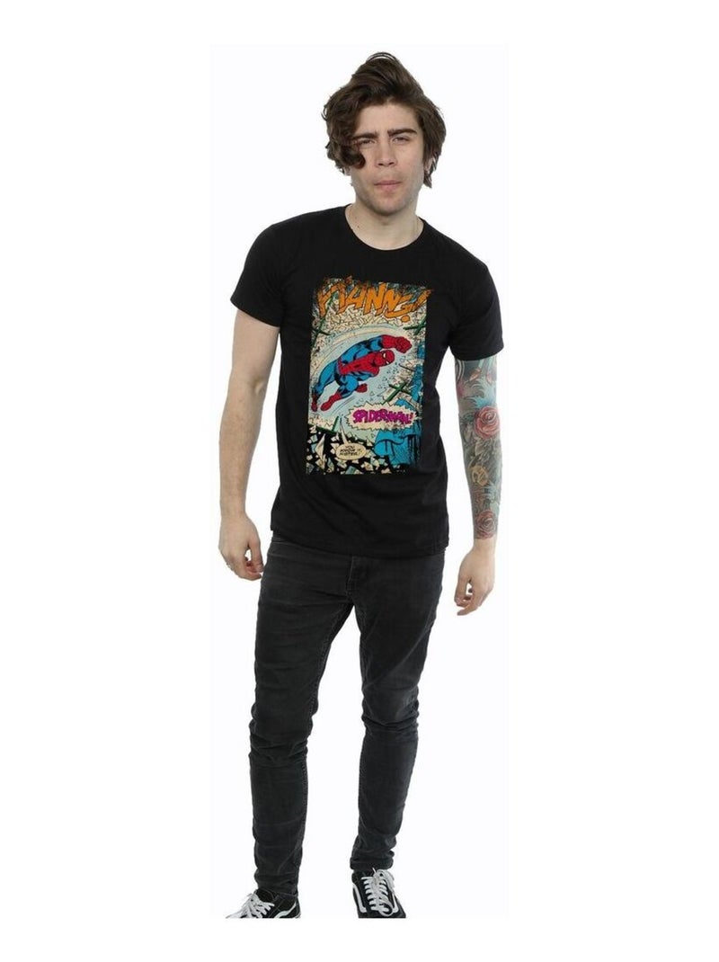 Marvel - Camiseta Ftanng de Spiderman para Hombre Negro - Kiabi
