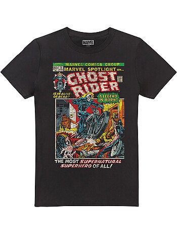 Marvel - Camiseta Ghost Rider Is Born para Hombre