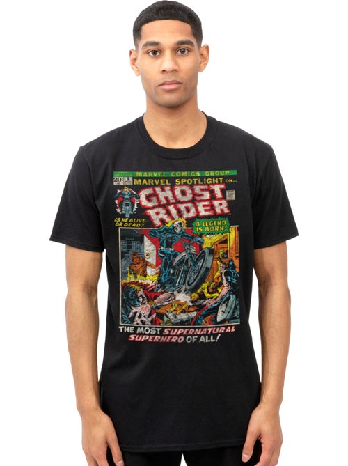 Marvel - Camiseta Ghost Rider Is Born para Hombre - Kiabi