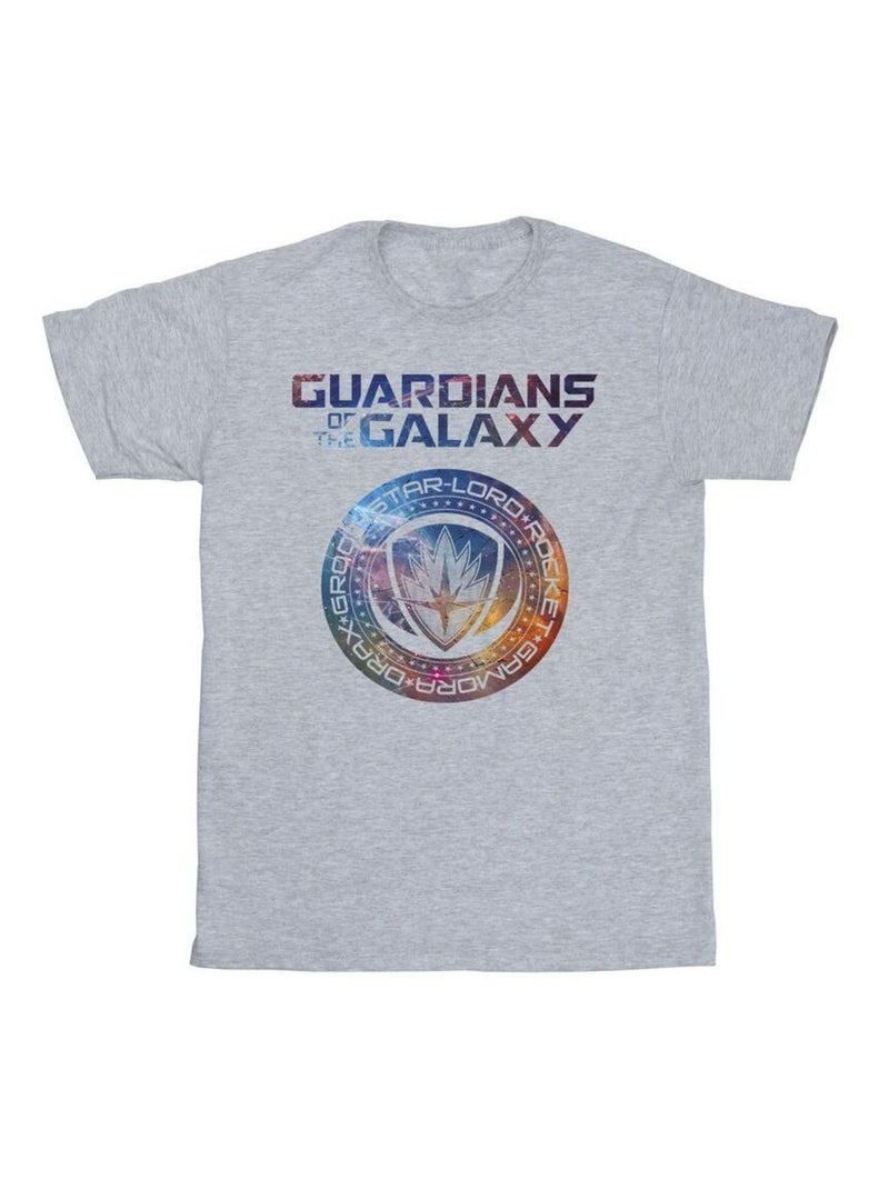 Marvel - Camiseta Guardians Of The Galaxy Estrellas de Relleno para Hombre Gris jaspeado - Kiabi