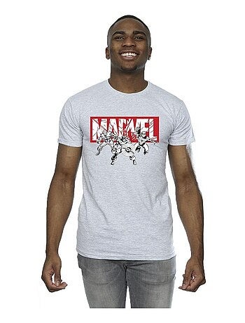 Marvel - Camiseta Hero Crew para Hombre