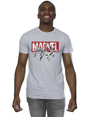 Marvel - Camiseta Hero Crew para Hombre