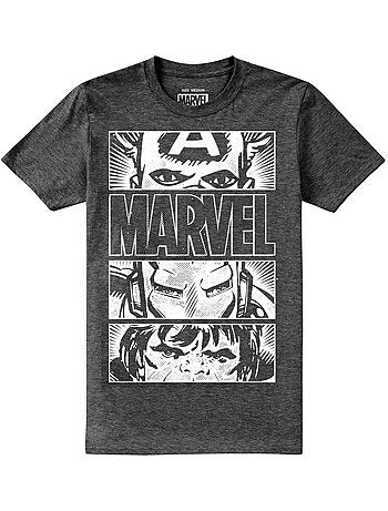 Marvel - Camiseta Heroes Eyes de Luz para Hombre